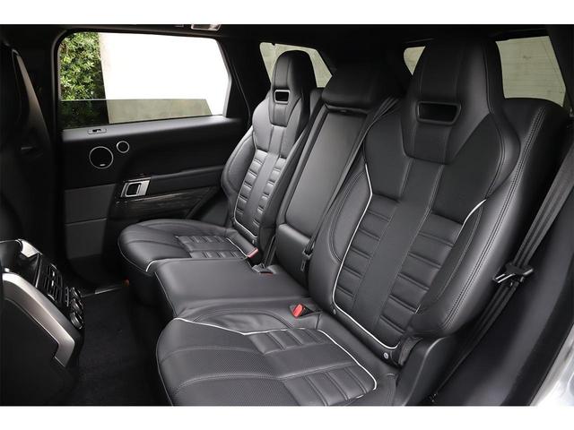 レンジローバースポーツ ＳＶＲ　インコントロールタッチプロ　コントラストブラックルーフ　ＯＰ２２インチＡＷ　カーボンファイバーエンジンカバー　ワンオーナー（52枚目）