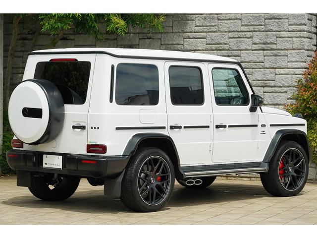 Ｇクラス Ｇ６３　エディションマグノホワイト　マグノオパリスホワイト　ＡＭＧナイトＰＫＧ　ＡＭＧ２２インチＡＷ　左ハンドル　ワンオーナー　新車保証付き（2枚目）