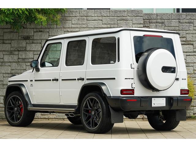 Ｇクラス Ｇ６３　エディションマグノホワイト　マグノオパリスホワイト　ＡＭＧナイトＰＫＧ　ＡＭＧ２２インチＡＷ　左ハンドル　ワンオーナー　新車保証付き（22枚目）