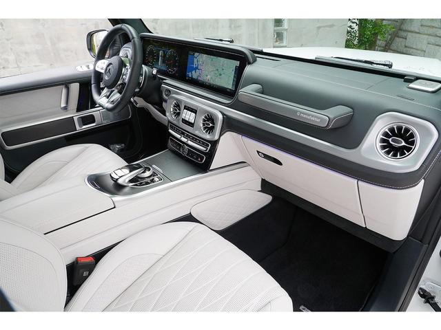 Ｇクラス Ｇ６３　エディションマグノホワイト　マグノオパリスホワイト　ＡＭＧナイトＰＫＧ　ＡＭＧ２２インチＡＷ　左ハンドル　ワンオーナー　新車保証付き（44枚目）