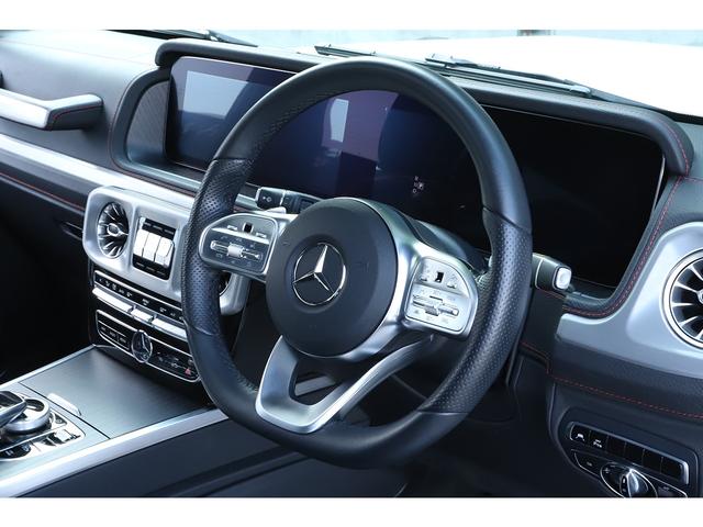 Ｇクラス Ｇ３５０ｄ　マヌファクトゥーアエディション　ナイトＰＫＧ　ＡＭＧライン　ラグジュアリーＰＫＧ　サンルーフ　アダプティブダンピングシステム　ＡＭＧ２０インチＡＷ　ブルメスター（37枚目）