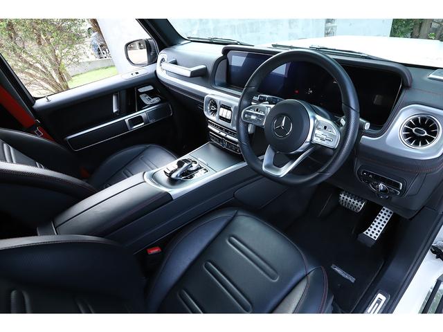 Ｇクラス Ｇ３５０ｄ　マヌファクトゥーアエディション　ナイトＰＫＧ　ＡＭＧライン　ラグジュアリーＰＫＧ　サンルーフ　アダプティブダンピングシステム　ＡＭＧ２０インチＡＷ　ブルメスター（38枚目）