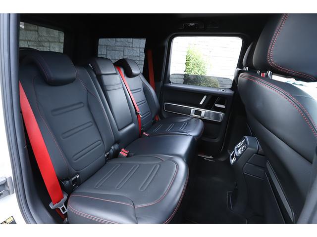 Ｇクラス Ｇ３５０ｄ　マヌファクトゥーアエディション　ナイトＰＫＧ　ＡＭＧライン　ラグジュアリーＰＫＧ　サンルーフ　アダプティブダンピングシステム　ＡＭＧ２０インチＡＷ　ブルメスター（43枚目）