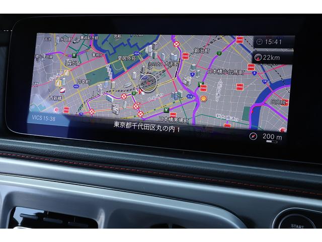 Ｇクラス Ｇ３５０ｄ　マヌファクトゥーアエディション　ナイトＰＫＧ　ＡＭＧライン　ラグジュアリーＰＫＧ　サンルーフ　アダプティブダンピングシステム　ＡＭＧ２０インチＡＷ　ブルメスター（47枚目）