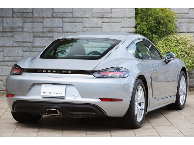 ７１８ケイマン ７１８ケイマン　ＰＤＫ　ＧＴシルバー　ボルドーレッド＆ブラックツートンレザーインテリア　エントリー＆ドライブ　２０２４年モデル　左ハンドル　ワンオーナー　新車保証付き（18枚目）