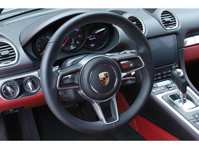 ７１８ケイマン ７１８ケイマン　ＰＤＫ　ＧＴシルバー　ボルドーレッド＆ブラックツートンレザーインテリア　エントリー＆ドライブ　２０２４年モデル　左ハンドル　ワンオーナー　新車保証付き（38枚目）