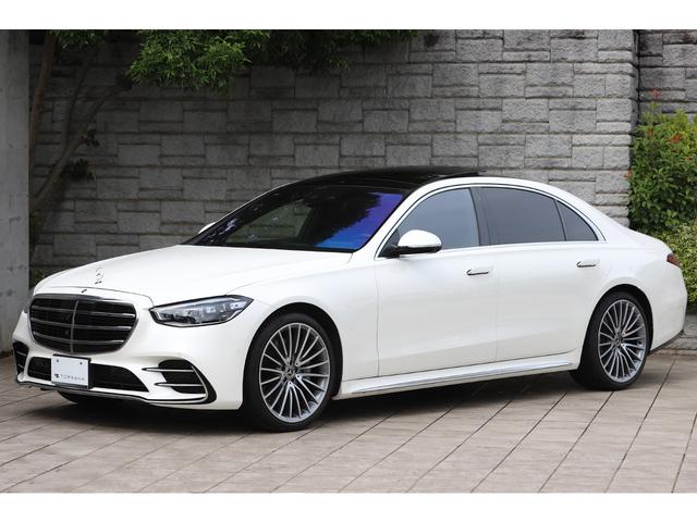 Ｓクラス Ｓ５００　４マチックロングファーストＥＤＡＭＧライン　リアエンターテイメント　パノラマサンルーフ　ＡＭＧ２１インチＡＷ　３Ｄコックピットディスプレイ　Ｂｕｒｍｅｓｔｅｒ３Ｄサラウンド　左ハンドル（23枚目）