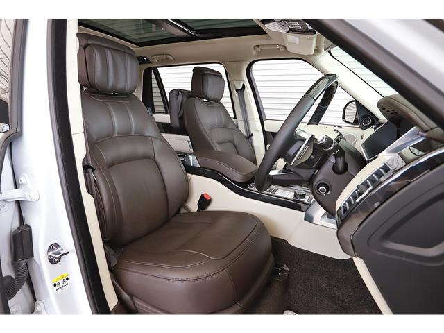 レンジローバー オートバイオグラフィーロングホイールベース525PS ドライバーアシストパック パノラマサンルーフ OP22インチ リアエンターテインメント ブラックパック仕様 コントラストブラックルーフ(15枚目)