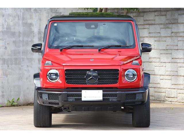 Ｇクラス Ｇ３５０ｄ　マヌファクトゥーアエディション　１００台限定　ジュピターレッド　ナイトＰＫＧ　サンルーフ　ブルメスターサウンド　シートヒーター＆ベンチレーター　ナッパレザーシート（7枚目）