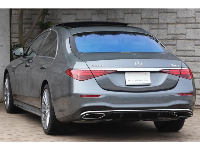 Sクラス S580 4マチック AMGラインPKG ベージュ革 ドライバーズPKG パノラマサンルーフ AMG20インチAW 法人ワンオーナー 新車保証付(20枚目)