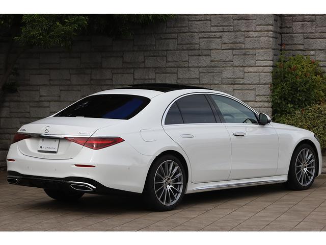 Ｓクラス Ｓ４５０ｄ　４マチック　ＡＭＧラインパッケージ　オパリスホワイト　ベーシックＰＫＧ　レザーエクスクルーシブＰＫＧ　ドライバーズＰＫＧ　Ｂｕｒｍｅｓｔｅｒ３Ｄサラウンド　ワンオーナー　新車保証付き（18枚目）