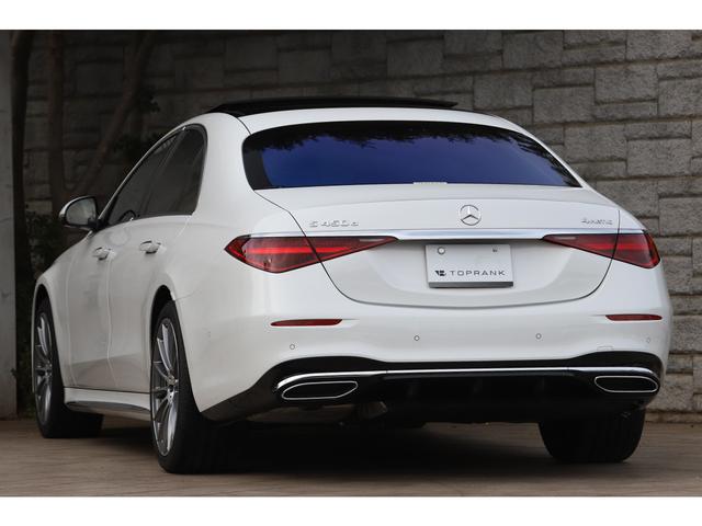 Ｓクラス Ｓ４５０ｄ　４マチック　ＡＭＧラインパッケージ　オパリスホワイト　ベーシックＰＫＧ　レザーエクスクルーシブＰＫＧ　ドライバーズＰＫＧ　Ｂｕｒｍｅｓｔｅｒ３Ｄサラウンド　ワンオーナー　新車保証付き（21枚目）