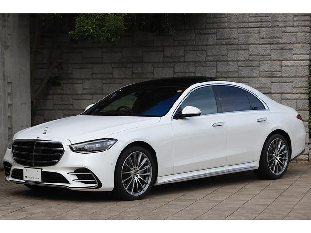Ｓクラス Ｓ４５０ｄ　４マチック　ＡＭＧラインパッケージ　オパリスホワイト　ベーシックＰＫＧ　レザーエクスクルーシブＰＫＧ　ドライバーズＰＫＧ　Ｂｕｒｍｅｓｔｅｒ３Ｄサラウンド　ワンオーナー　新車保証付き（24枚目）