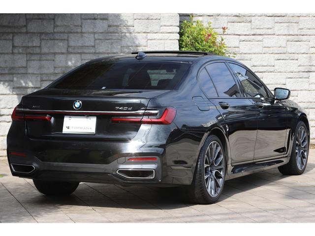 7シリーズ 740d xDrive Mスポーツ モカレザー サンルーフ 純正20インチAW レーザーライト シートヒーター&ベンチレーション harman/kardon(18枚目)