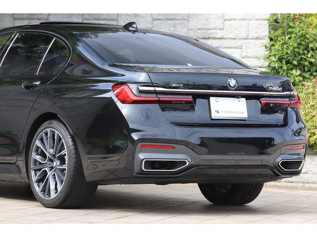 7シリーズ 740d xDrive Mスポーツ モカレザー サンルーフ 純正20インチAW レーザーライト シートヒーター&ベンチレーション harman/kardon(29枚目)