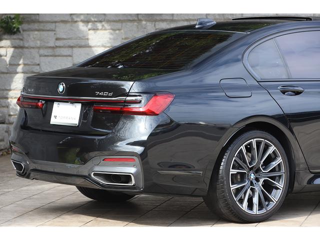 7シリーズ 740d xDrive Mスポーツ モカレザー サンルーフ 純正20インチAW レーザーライト シートヒーター&ベンチレーション harman/kardon(30枚目)