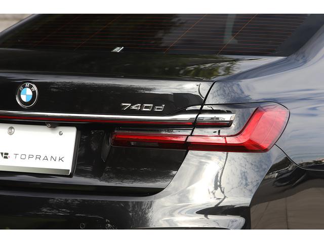 7シリーズ 740d xDrive Mスポーツ モカレザー サンルーフ 純正20インチAW レーザーライト シートヒーター&ベンチレーション harman/kardon(31枚目)
