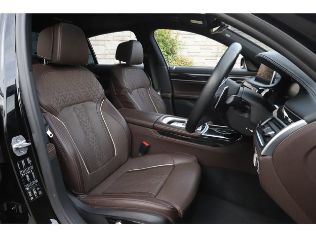 7シリーズ 740d xDrive Mスポーツ モカレザー サンルーフ 純正20インチAW レーザーライト シートヒーター&ベンチレーション harman/kardon(40枚目)