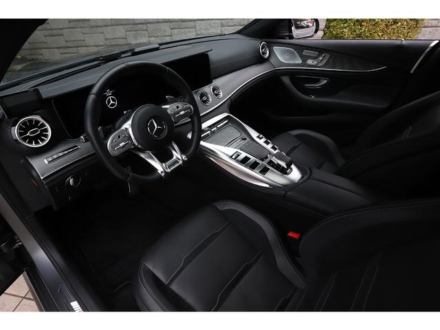 GT 4ドアクーペ 43 4マチック+ ライドコントロール+パッケージ セレナイトグレーマグノ サンルーフ エアサス AMG20インチAW シートヒーター&ベンチレーター Burmesterサラウンド(34枚目)