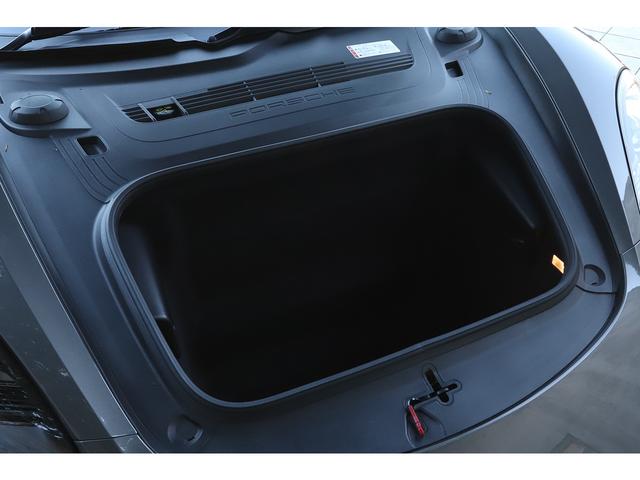 718ボクスター 718ボクスターGTS PDK スポーツクロノPKG 有償色アゲートグレー エスプレッソレザーインテリア ブラウン幌 純正20インチAW スポーツエグゾースト(49枚目)