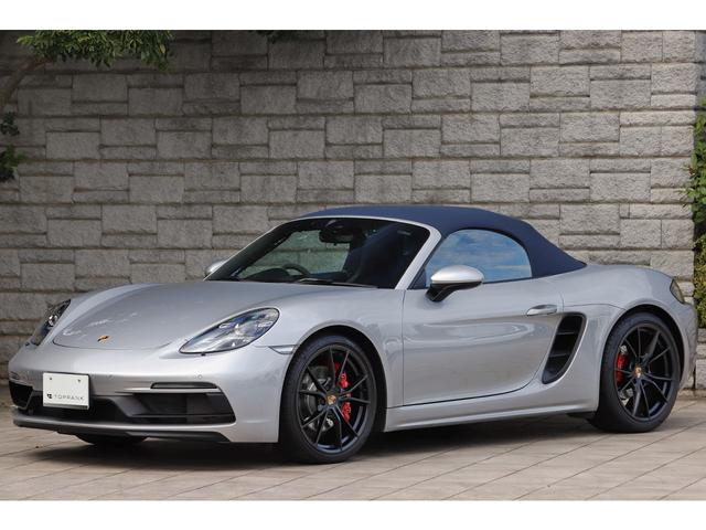 ７１８ボクスター ７１８ボクスターＧＴＳ　６速ＭＴ　ＧＴＳインテリアＰＫＧ　スポーツクロノＰＫＧ　スポーツエグゾースト　ＰＤＬＳ＋付きＬＥＤヘッドライト　ブルー幌　２０２０年モデル（24枚目）