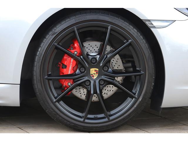 ７１８ボクスター ７１８ボクスターＧＴＳ　６速ＭＴ　ＧＴＳインテリアＰＫＧ　スポーツクロノＰＫＧ　スポーツエグゾースト　ＰＤＬＳ＋付きＬＥＤヘッドライト　ブルー幌　２０２０年モデル（34枚目）