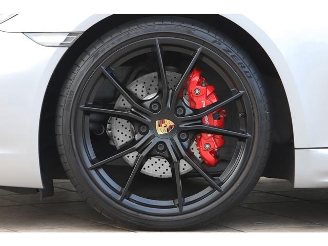 ７１８ボクスター ７１８ボクスターＧＴＳ　６速ＭＴ　ＧＴＳインテリアＰＫＧ　スポーツクロノＰＫＧ　スポーツエグゾースト　ＰＤＬＳ＋付きＬＥＤヘッドライト　ブルー幌　２０２０年モデル（36枚目）