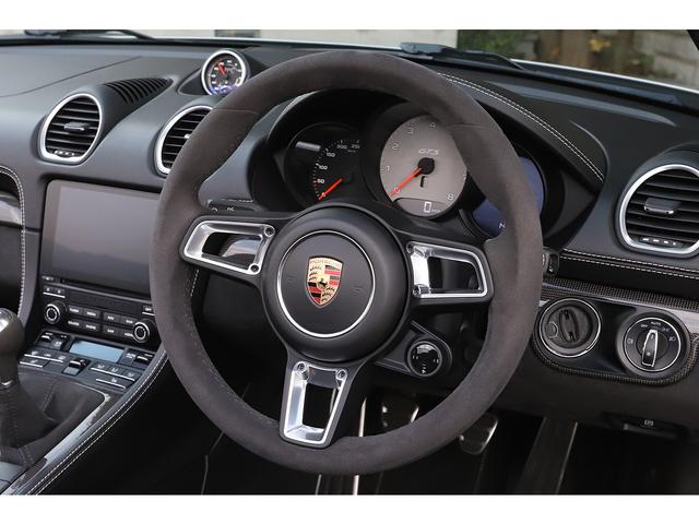 ７１８ボクスター ７１８ボクスターＧＴＳ　６速ＭＴ　ＧＴＳインテリアＰＫＧ　スポーツクロノＰＫＧ　スポーツエグゾースト　ＰＤＬＳ＋付きＬＥＤヘッドライト　ブルー幌　２０２０年モデル（38枚目）
