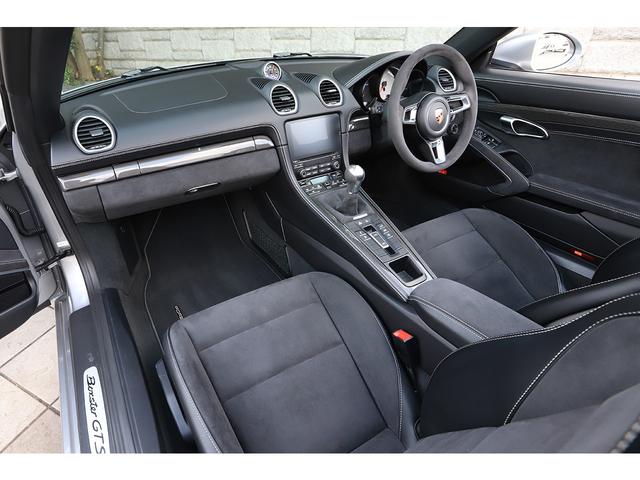 ７１８ボクスター ７１８ボクスターＧＴＳ　６速ＭＴ　ＧＴＳインテリアＰＫＧ　スポーツクロノＰＫＧ　スポーツエグゾースト　ＰＤＬＳ＋付きＬＥＤヘッドライト　ブルー幌　２０２０年モデル（40枚目）