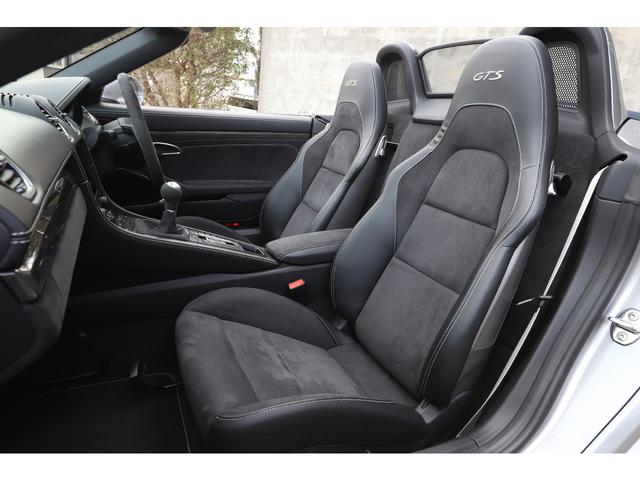 ７１８ボクスター ７１８ボクスターＧＴＳ　６速ＭＴ　ＧＴＳインテリアＰＫＧ　スポーツクロノＰＫＧ　スポーツエグゾースト　ＰＤＬＳ＋付きＬＥＤヘッドライト　ブルー幌　２０２０年モデル（42枚目）