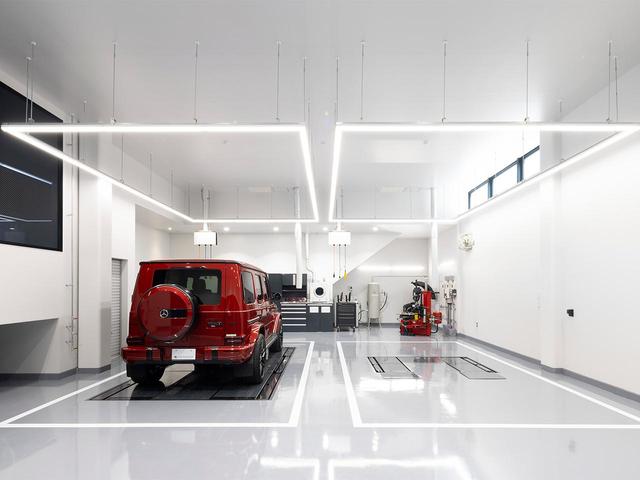 Ｇクラス Ｇ６３　Ｇマヌファクトゥーアプログラム＋　ナイトＰＫＧ　クラシックグレーラッピング　ＡＭＧ２２インチ鍛造ＡＷ　シートクーラー　ブルメスター（61枚目）