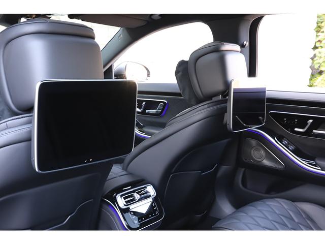 Sクラス S580 4マチック AMGラインパッケージ リアコンフォートPKG MBUXリアエンターテインメントシステムPKG ARヘッドアップディスプレイ 3Dコックピットディスプレイ(43枚目)