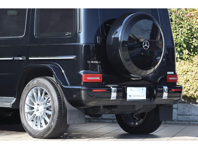 Ｇクラス Ｇ４００ｄ　ＡＭＧライン　マヌファクトゥーアプログラム　マヌファクトゥーアインテリアプラスＰＫＧ　ツートンステアリング　アダプティブダンピングシステム　法人ワンオーナー（24枚目）