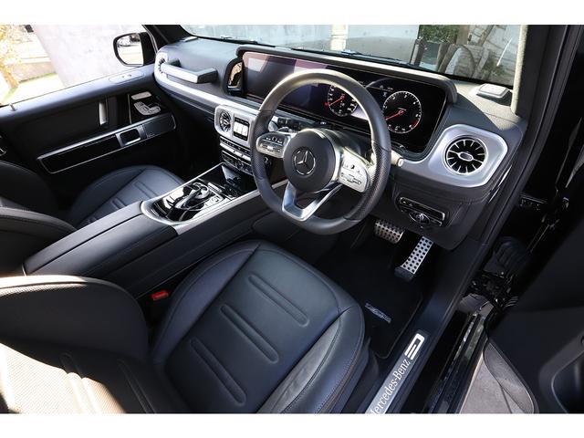 Ｇクラス Ｇ４００ｄ　ＡＭＧライン　マヌファクトゥーアプログラム　マヌファクトゥーアインテリアプラスＰＫＧ　ツートンステアリング　アダプティブダンピングシステム　法人ワンオーナー（31枚目）