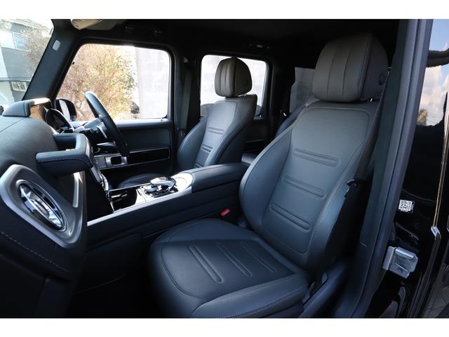 Ｇクラス Ｇ４００ｄ　ＡＭＧライン　マヌファクトゥーアプログラム　マヌファクトゥーアインテリアプラスＰＫＧ　ツートンステアリング　アダプティブダンピングシステム　法人ワンオーナー（34枚目）