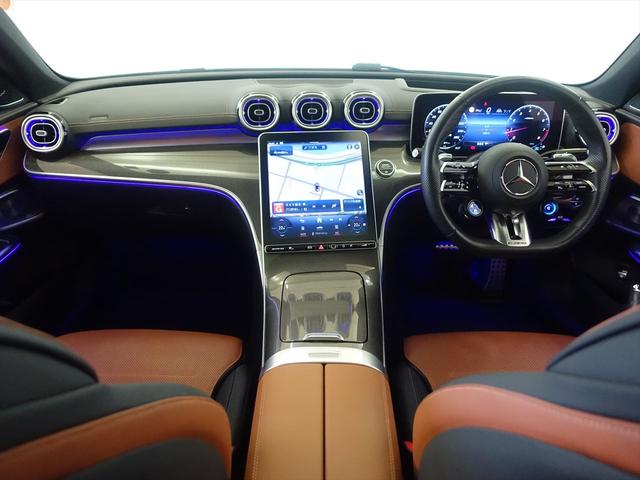 Ｃクラスステーションワゴン Ｃ４３　４ＭＡＴＩＣ　ステーションワゴン　Ｂｌｕｅｔｏｏｔｈ接続　ＥＴＣ　ＬＥＤヘッドライト　ＴＶ　アイドリングストップ　クルーズコントロール　コネクテッド機能　サイドカメラ　サンルーフ・ガラスルーフ　シートエアコン　シートヒーター（13枚目）