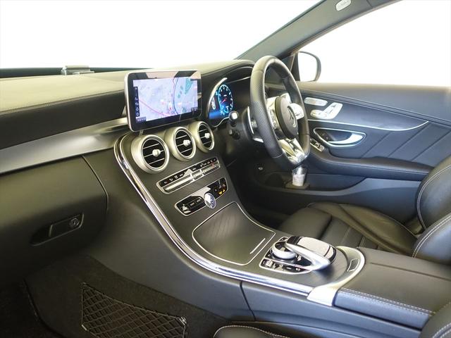 Ｃクラス Ｃ４３　４ＭＡＴＩＣ　Ｂｌｕｅｔｏｏｔｈ接続　ＥＴＣ　ＬＥＤヘッドライト　ＴＶ　アイドリングストップ　クルーズコントロール　コネクテッド機能　サンルーフ・ガラスルーフ　シートヒーター　トランクスルー　ナビ　バックモニター（19枚目）