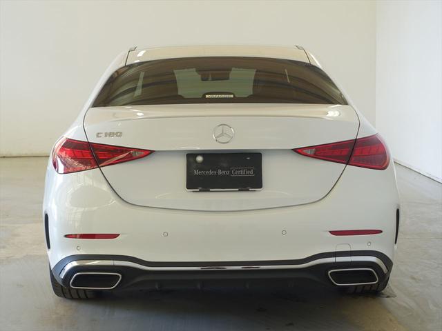 Ｃクラス Ｃ１８０　アバンギャルド　ＡＭＧラインパッケージ　ベーシックパッケージ　Ｂｌｕｅｔｏｏｔｈ接続　ＥＴＣ　ＬＥＤヘッドライト　ＴＶ　アイドリングストップ　クルーズコントロール　コネクテッド機能　サイドカメラ　シートヒーター（3枚目）