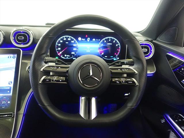 Cクラス C180 アバンギャルド AMGライン ベーシックパッケージ Bluetooth接続 ETC LEDヘッドライト TV アイドリングストップ クルーズコントロール コネクテッド機能 サイドカメラ サンルーフ・ガラスルーフ シートヒーター(17枚目)