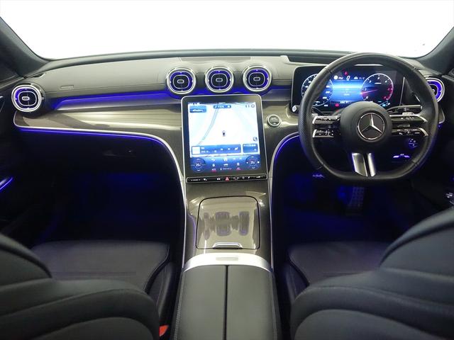Ｃクラス Ｃ２２０　ｄ　アバンギャルド　ＡＭＧラインパッケージ　レザーエクスクルーシブパッケージ　ベーシックパッケージ　Ｂｌｕｅｔｏｏｔｈ接続　ＥＴＣ　ＬＥＤヘッドライト　ＴＶ　アイドリングストップ　クルーズコントロール　コネクテッド機能（12枚目）