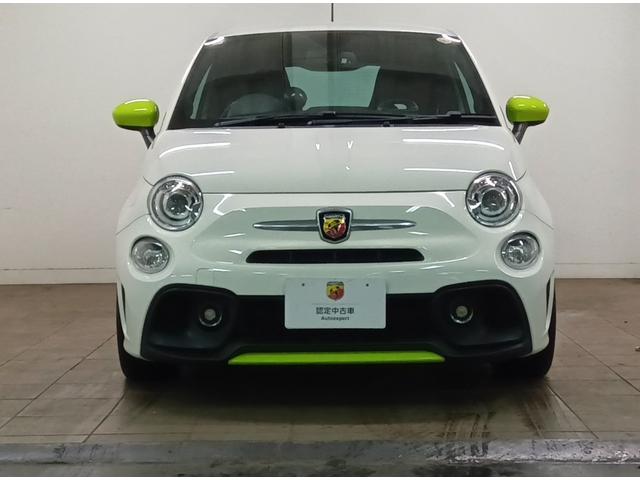 アバルト５９５ Ｆ５９５　右ハンドル５速マニュアル車　レコードモンツァマフラー　ブラックファブリックシート　バックセンサー　ＥＴＣ　１６５ＰＳ（5枚目）