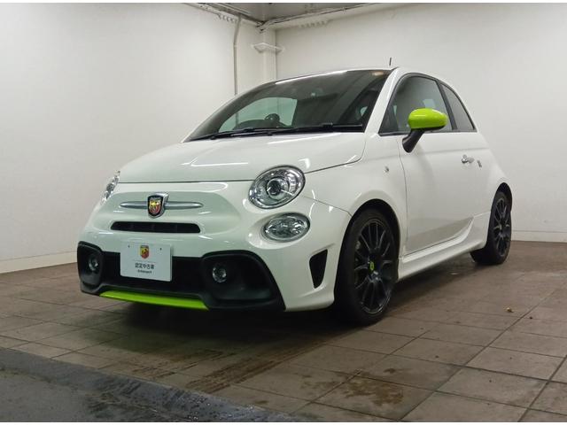 アバルト５９５ Ｆ５９５　右ハンドル５速マニュアル車　レコードモンツァマフラー　ブラックファブリックシート　バックセンサー　ＥＴＣ　１６５ＰＳ（7枚目）