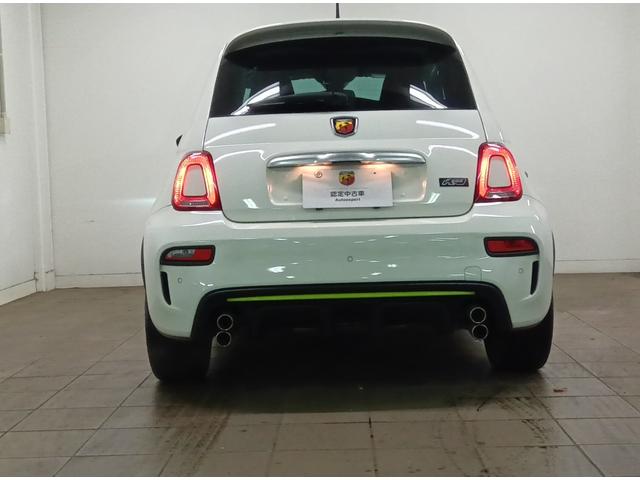 アバルト５９５ Ｆ５９５　右ハンドル５速マニュアル車　レコードモンツァマフラー　ブラックファブリックシート　バックセンサー　ＥＴＣ　１６５ＰＳ（11枚目）