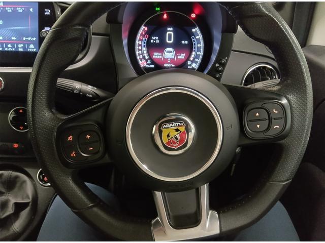 アバルト５９５ Ｆ５９５　右ハンドル５速マニュアル車　レコードモンツァマフラー　ブラックファブリックシート　バックセンサー　ＥＴＣ　１６５ＰＳ（34枚目）