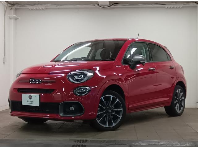 ５００Ｘ スポーツ　社用車アップ　ＡＣＣ　ＥＴＣ　カープレイ　バックカメラ　前面衝突軽減ブレーキ　１８インチアルミホイール（4枚目）