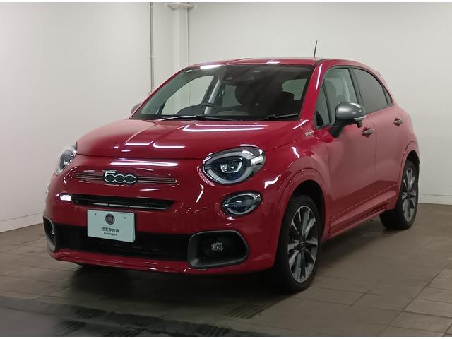 ５００Ｘ スポーツ　社用車アップ　ＡＣＣ　ＥＴＣ　カープレイ　バックカメラ　前面衝突軽減ブレーキ　１８インチアルミホイール（6枚目）