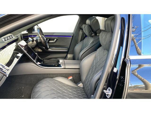 Ｓクラス Ｓ５００　４マチックロング　（ＩＳＧ搭載モデル）　４ＷＤ　ＭＰ２０２３０２　アダプティブクルーズコントロール　レーンキープアシスト　パーキングアシスト　エアサスペンション　パワーシート（8枚目）
