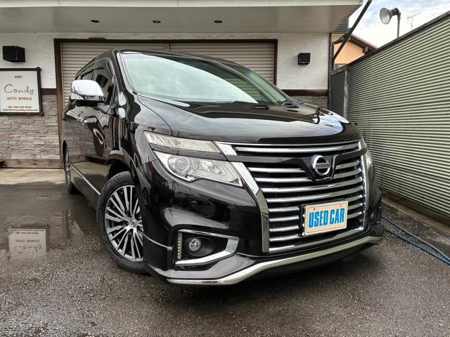 エルグランド ３５０ハイウェイスター　本革Ｓ　　ナビＴＶ　　両側パワスライドドア　後席モニター（6枚目）