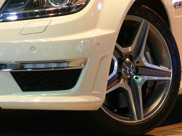 C63AMGクーペ 正規D車 1オナ Pスタ 黒革 2年保証(8枚目)