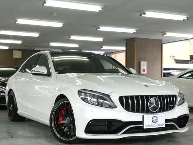 Ｃ６３　Ｓ　レーダーセーフティＰＫＧ　後期　ｍｅコネクト　ＡＭＧエアロ　１９インチアルミ　赤黒ナッパレザー　パノラマサンルーフ　ＨＤＤナビ　地デジ　Ａｐｐｌｅカープレイ　液晶メーター　前後ドラレコ　２年保証付(20枚目)